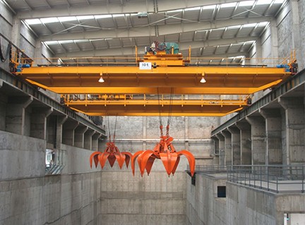 Grab Overhead Crane For Garbage